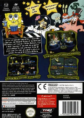 Nickelodeon SpongeBob SquarePants - Lights, Camera, Pants! box cover back